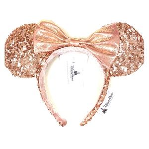 Rose Gold Minnie Mouse Ears